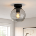 Design lampa sufitowa szara, Giada