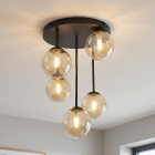 Design lampa sufitowa bursztynowa, Stacy
