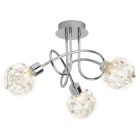 Design spot sufitowy chromowany, Nessa