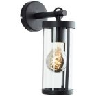Nowoczesna lampa zewnętrzna czarna, Sjoukje, IP44