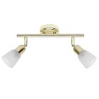 Metalowy spot sufitowy mosiądz, Ingo