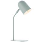 Nowoczesna lampa stołowa zielona, Lukas, z przełącznik