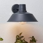 Rustykalna lampa zewnętrzna antracytowa, Yuna, IP44