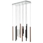 Nowoczesna lampa wisząca brązowa, Olivia, 4W, 3000K LED