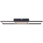 Design lampa sufitowa czarna, Wahiba, 24W, 3000K LED