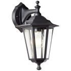Klasyczna lampa zewnętrzna czarna, Radha, IP44