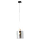 Nowoczesna lampa wisząca szara, Serkan