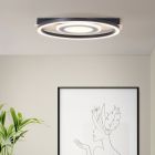 Design plafon sufitowy brązowy, Konrad, 20W, 3000K LED