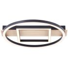 Design plafon sufitowy brązowy, Konrad, 20W, 3000K LED