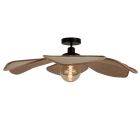 Rustykalna lampa sufitowa beżowa, Vere