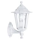 Aluminiowa klasyczna lampa zewnętrzna biała, Alieke, IP44