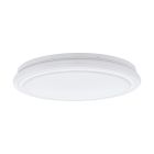 Stalowy plafon sufitowy biały, Elseline, 30W, regulowany kolor LED