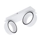 Aluminiowy nowoczesny spot sufitowy chromowany, Gabi, 5W, 3000K LED