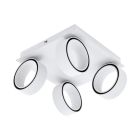 Aluminiowy nowoczesny spot sufitowy chromowany, Gabi, 5w, 3000K LED