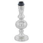 Aluminiowa design lampa stołowa bez abażur niklowa, Mason, z przełącznik