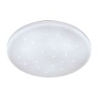 Stalowy plafon sufitowy biały, Eloise, 7W, 3000K LED
