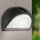Aluminiowa lampa zewnętrzna czarna, Gemma, IP44