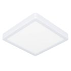 Plastikowy plafon sufitowy biały, Geraldo, 17W, 3000K LED