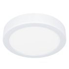 Plastikowa lampa łazienkowa sufitowa biała, Geraldo, 11W, 3000K LED, IP44