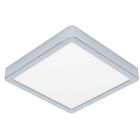 Plastikowa lampa łazienkowa sufitowa chromowana, Geraldo, 17W, 3000K LED, IP44