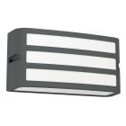 Plastikowa lampa zewnętrzna antracytowa, Cesar, IP54