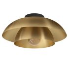 Stalowa nowoczesna lampa sufitowa złota, Chuck