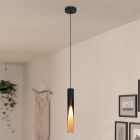 Aluminiowa nowoczesna lampa wisząca brązowa, Aloysius
