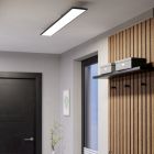 Plastikowa design inteligentna lampa sufitowa czarna, Muhsin, 28W, RGBW LED