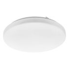 Plastikowa nowoczesna inteligentna lampa sufitowa biała, Eloise, 12W, RGBW LED