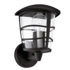 Plastikowa nowoczesna lampa zewnętrzna czarna, Inas, IP44