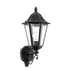 Aluminiowa klasyczna lampa zewnętrzna czarna, Leanna, IP44