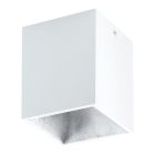 Aluminiowy nowoczesny plafon sufitowy biały, Dahne, 3W, 3000K LED