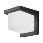 Plastikowa nowoczesna lampa zewnętrzna antracytowa, Marcela, 10W, 3000K LED, IP54
