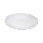 Szklana lampa sufitowa biała, Bennet, 11W, 3000K LED