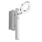 Aluminiowy nowoczesny spot sufitowy chromowany, Madelinde, 3W, 3000K LED