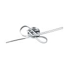 Aluminiowy design plafon sufitowy chromowany, Tinus, 10W, 3000K LED