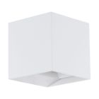 Aluminiowa nowoczesna lampa zewnętrzna biała, Owen, IP54