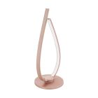 Aluminiowa design lampa stołowa złota, Josef, 14W, 3000K LED, z przełącznik