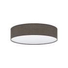 Metalowa nowoczesna lampa sufitowa brązowa, Abano