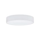 Metalowa nowoczesna lampa sufitowa biała, Abano