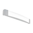 Plastikowy nowoczesny oświetlenie lustra chromowany, Rafi, 16W, 4000K LED, IP44