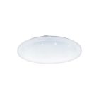 Stalowy plafon sufitowy biały, Eloise, 33W, 3000K LED