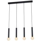 Metalowa lampa wisząca czarna, Nicholas
