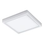 Aluminiowa nowoczesna lampa zewnętrzna biała, Evi, 22W, regulowana ciepła do zimnej bieli LED, IP44, z pilot