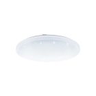 Stalowy plafon sufitowy biały, Eloise, 24W, regulowany kolor LED