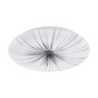 Stalowy plafon sufitowy biały, Josta, 24W, 3000K LED