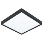 Stalowa lampa sufitowa czarna, Pascale, 20W, 4000K LED