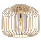 Metalowa industrialna lampa sufitowa beżowa, Jolanda