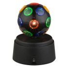 Wielokolorowy światła dyskotekowe plastikowy, Laurin, 0,6W, RGB LED, z przełącznik
