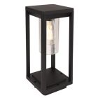 Plastikowa nowoczesna lampa zewnętrzna czarna, Vildan, IP44